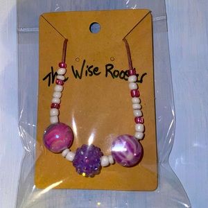 Hemp beaded necklace